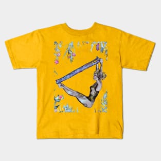 Pilates in the Jungle Kids T-Shirt